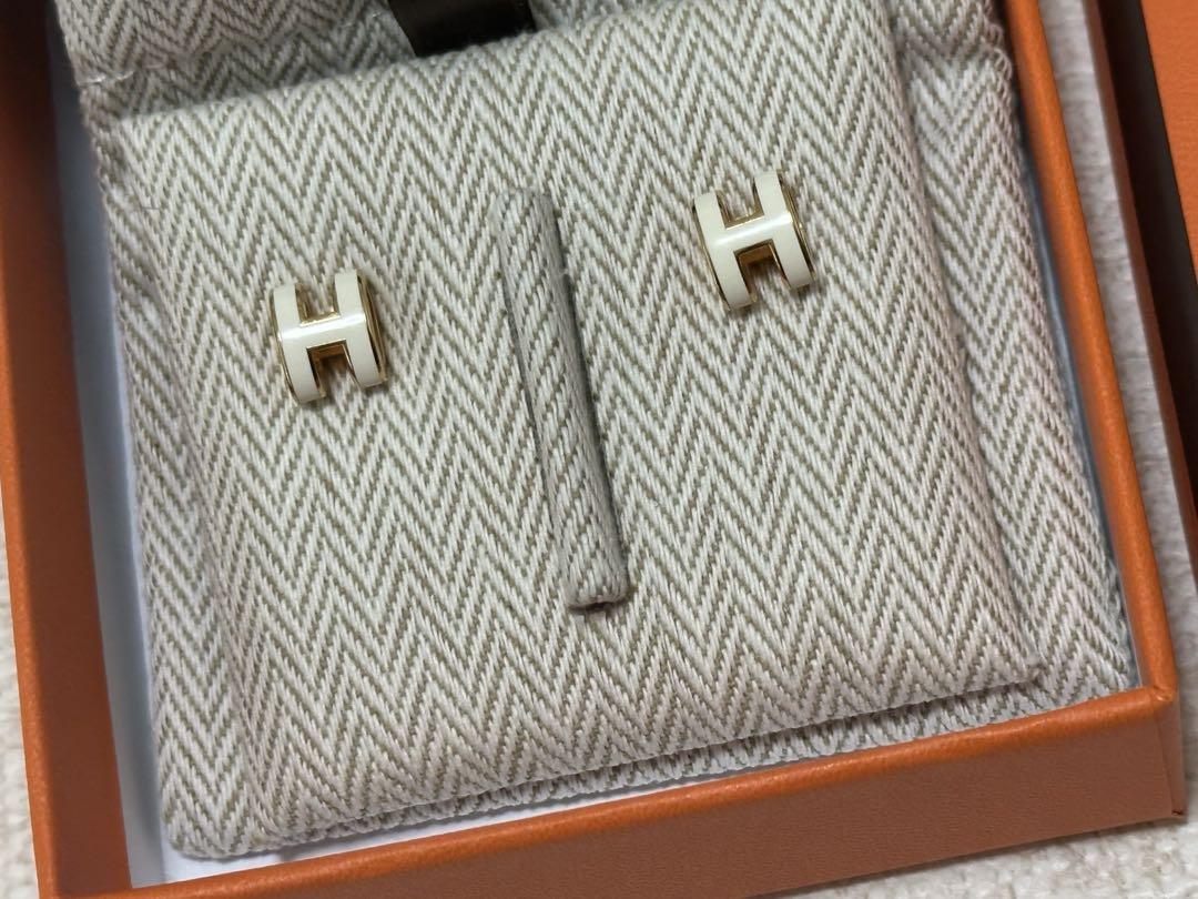 HERMES エルメス　ミニポップHピアス