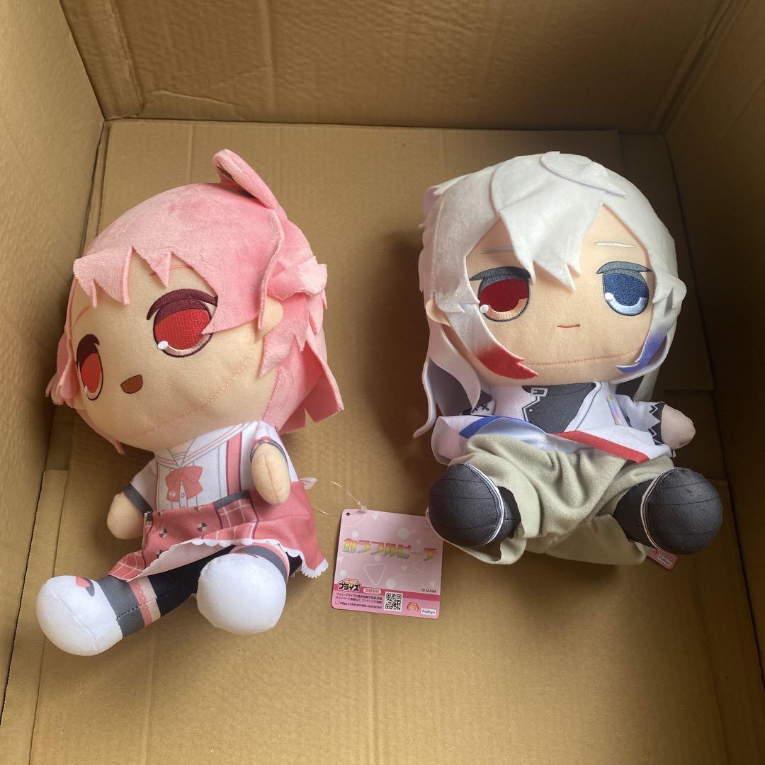 カラフルピーチ　おおきなBIGぬいぐるみ　のあ　3点セット Amazon.co.jp: カラフルピーチ おすわり BIGぬいぐるみ からぴち