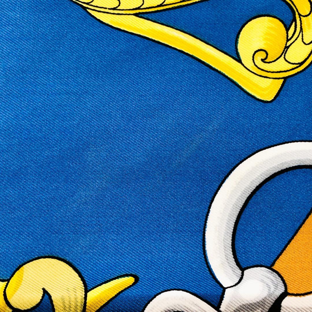 HERMES エルメス カレ90 クリケティス スカーフ タグなし