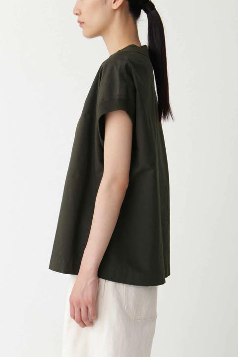 MHL HIGHCOUNT COTTON LINEN ノースリーブTシャツ
