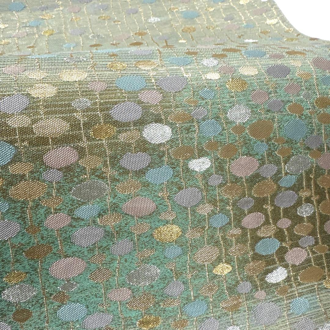 帯2804 ●高級 正絹 夏帯 六通 袋帯