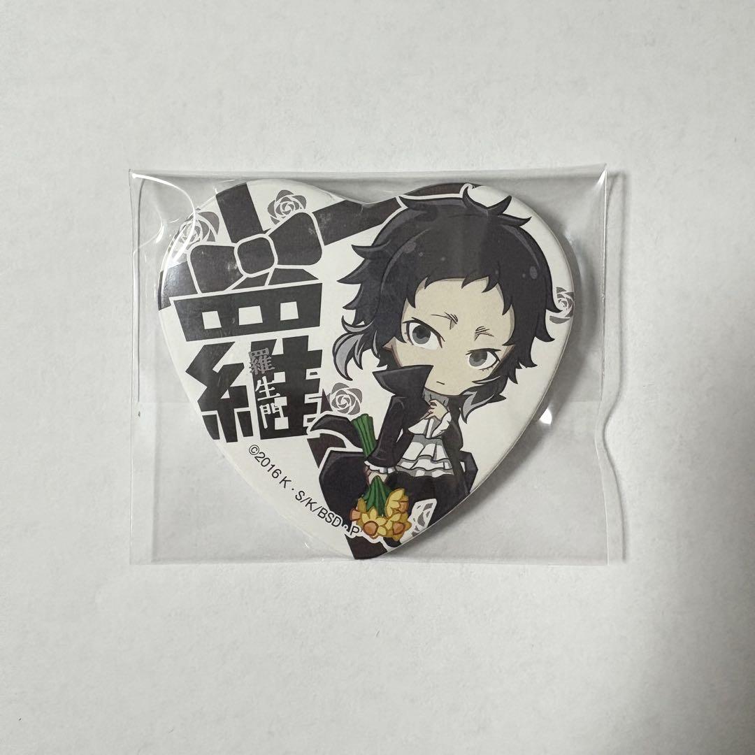 切り絵　芥川龍之介　バッジ　文豪ストレイドッグス　文スト　和風　缶バッジ 文豪ストレイドッグス 文スト 芥川龍之介 缶バッジ 和風 和紙