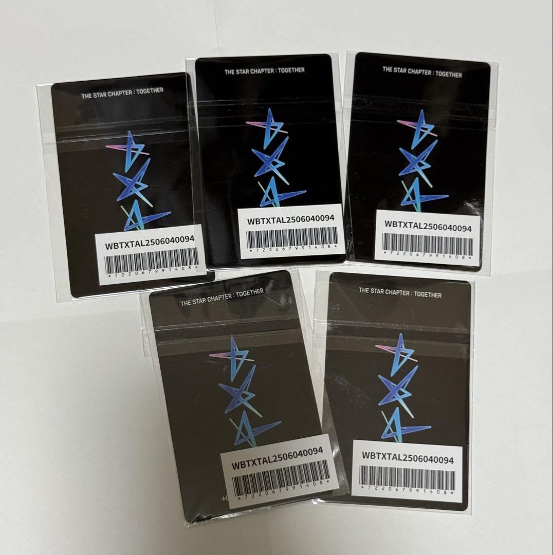 TOMORROW X TOGETHER - TXT FIGHT OR ESCAPE ラキドロ M2U トレカ コンプ5 公式 TOMORROW X TOGETHER - TXT FIGHT OR ESCAPE ラキドロ M2U