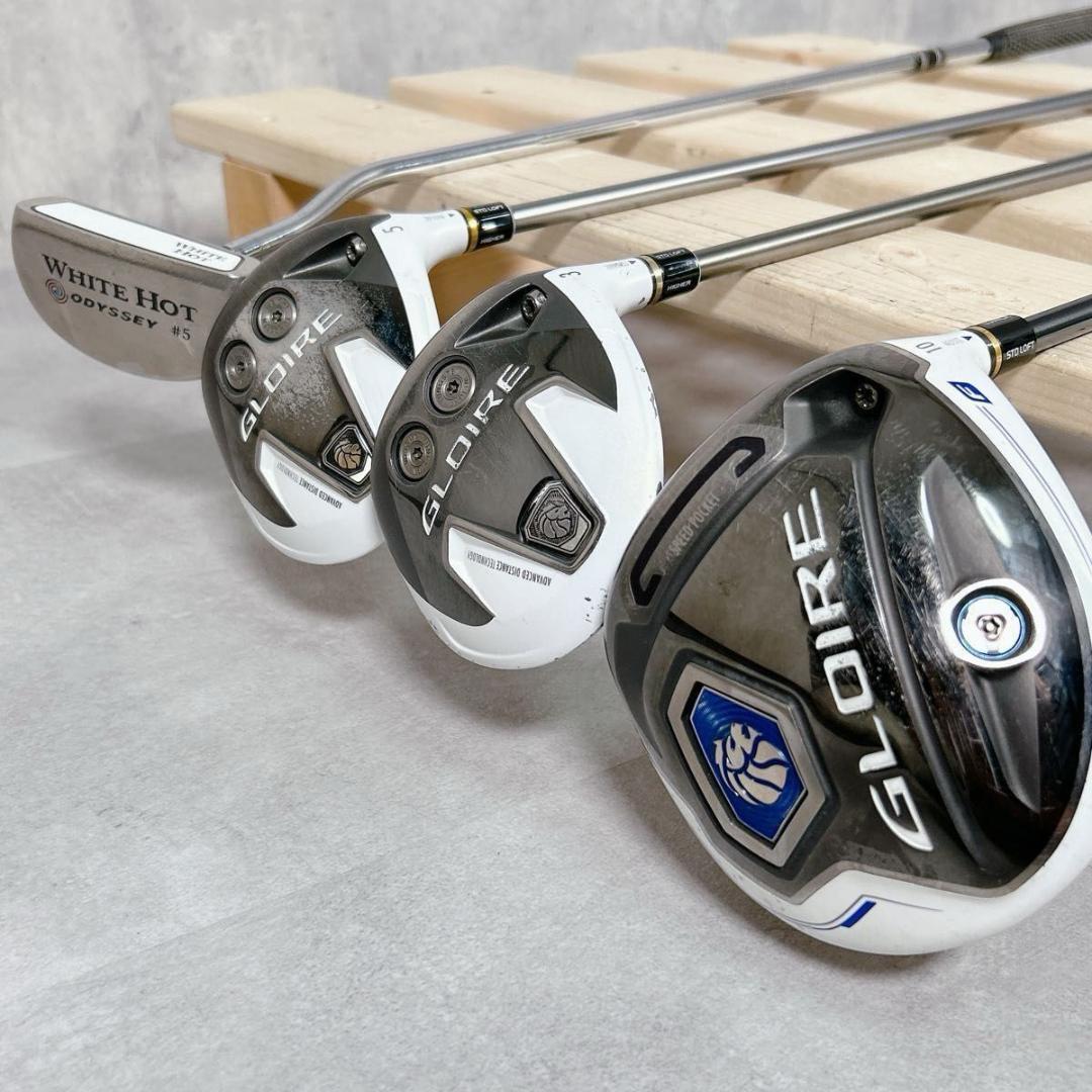 W883 TaylorMade GLOIRE メンズ ゴルフクラブセット 15点