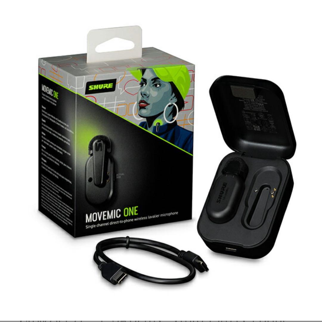 Shure シュア MoveMic Oneワイヤレスマイクロホン 1本入り