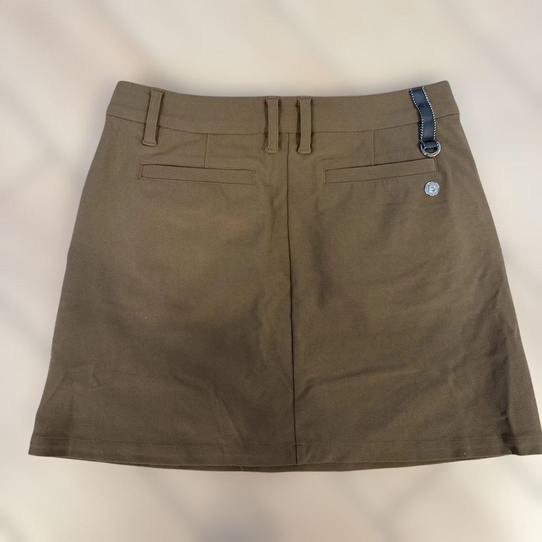 ブリーフィングブラウン ポケット付き ゴルフスカート