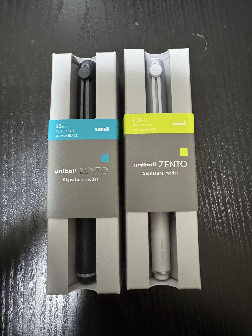 uniball ZENTO　Signature model　0.38 / 0.5