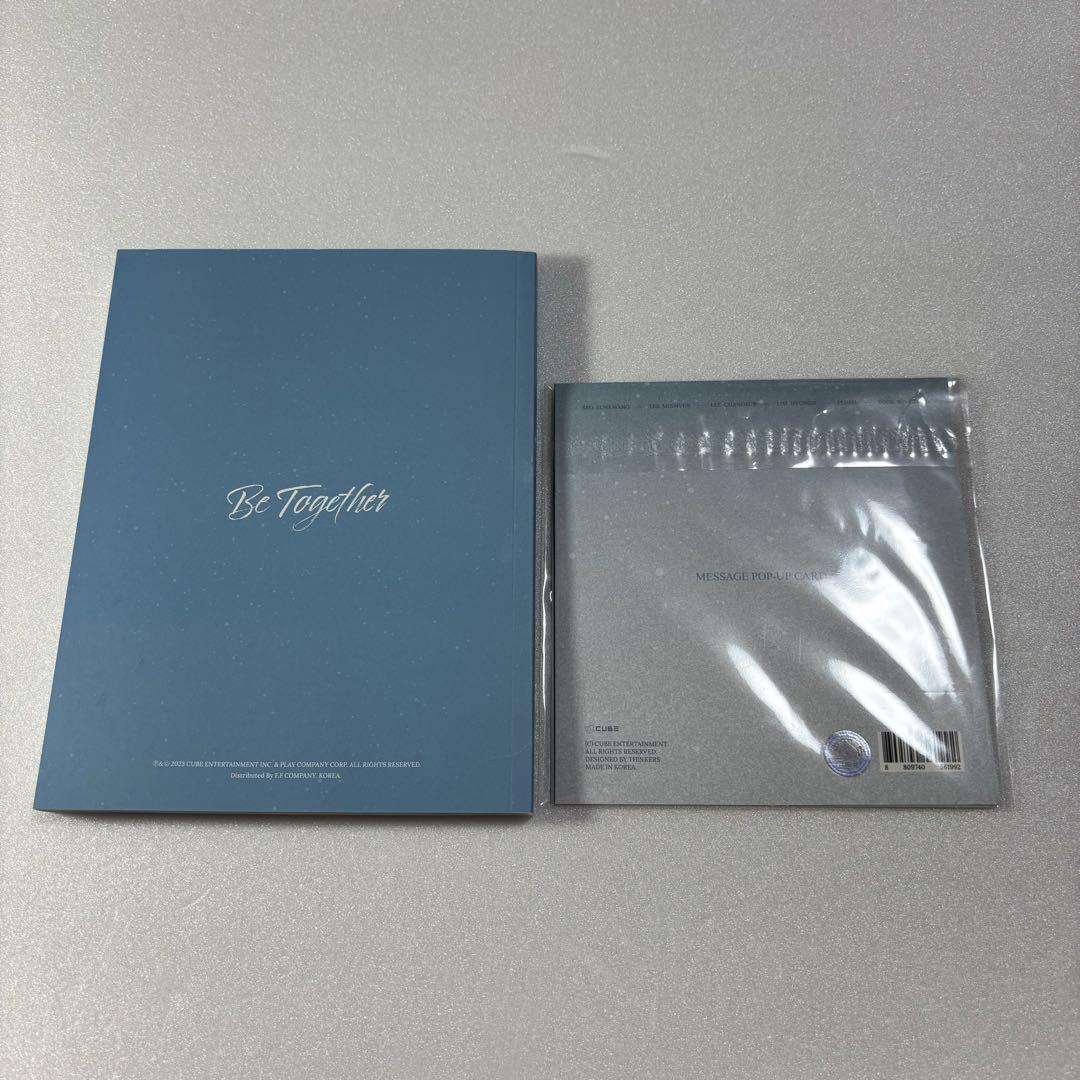 BTOB Be Together DVD トレカ ポスター 3カット 10th