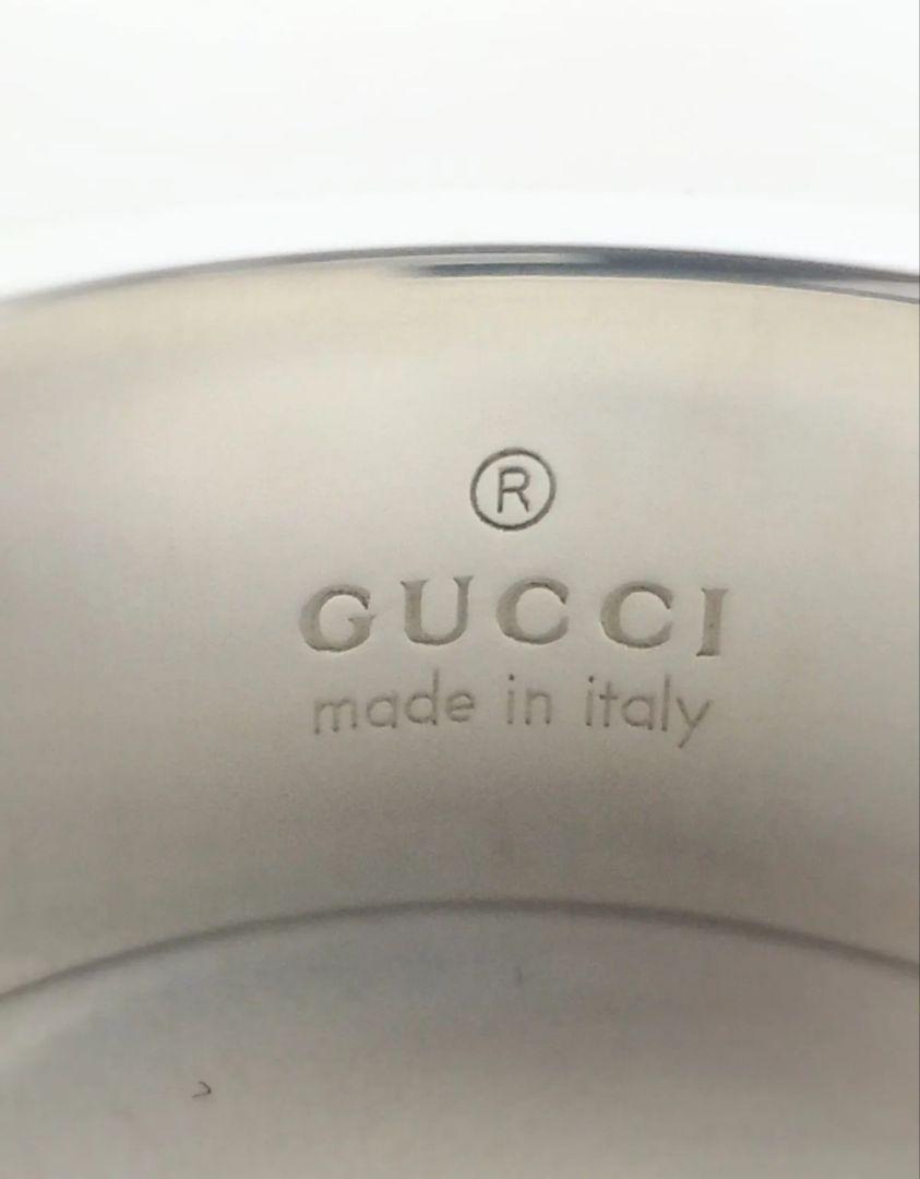 M02282□1213 GUCCI ブランデッド Gリング 日本サイズ 18号