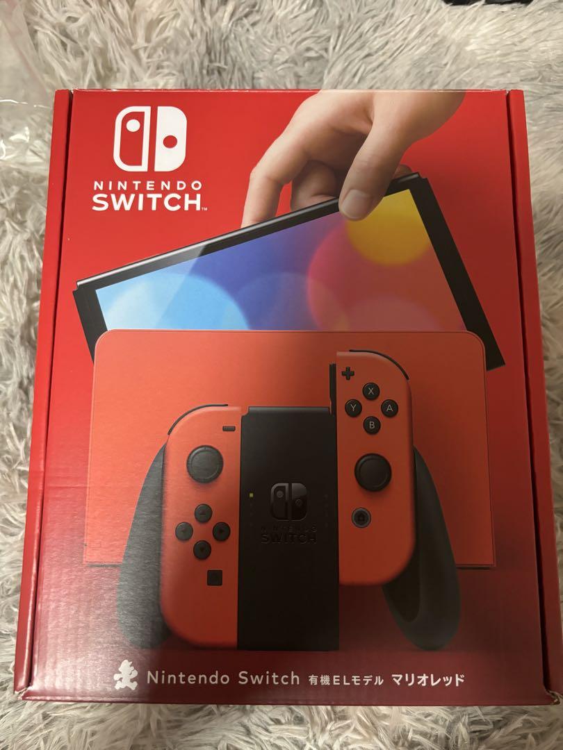 Nintendo Switch本体 有機EL マリオレッド