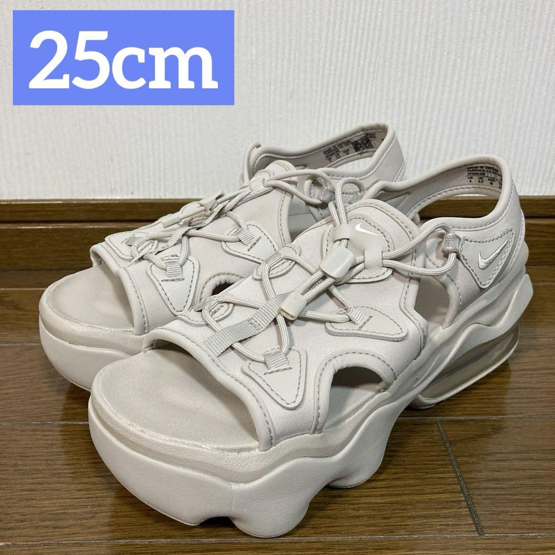 ナイキ ウィメンズ 25cm エアマックス ココ サンダル クリーム2 靴