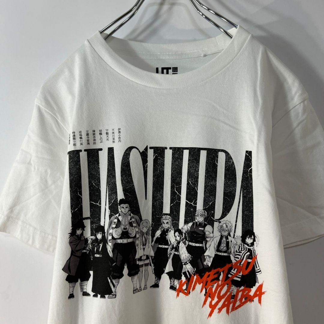 コラボ 半袖 Tシャツ サイズxs 鬼滅の刃 柱 ビッグプリント アニメ 漫画 メルカリ