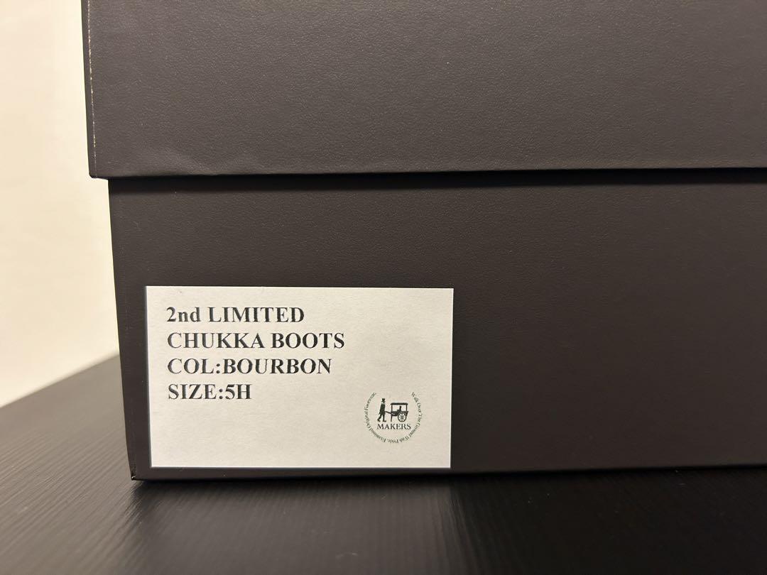 メイカーズ　2nd LIMITED CHUKKA BOOTS