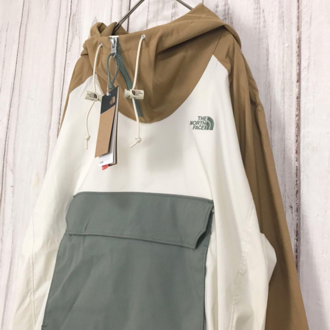 最安値得価 ノースフェイス マウンテンパーカー アースカラー BbjZR-m54129537971 ハーフジップ アノラック 最安値爆買い