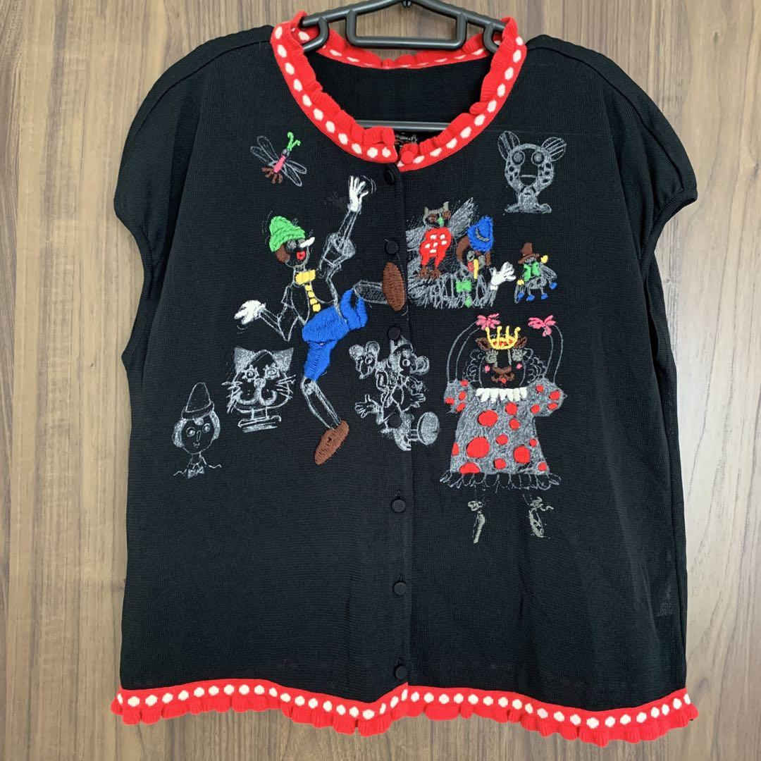 トクコプルミエヴォル　刺繍シャツ