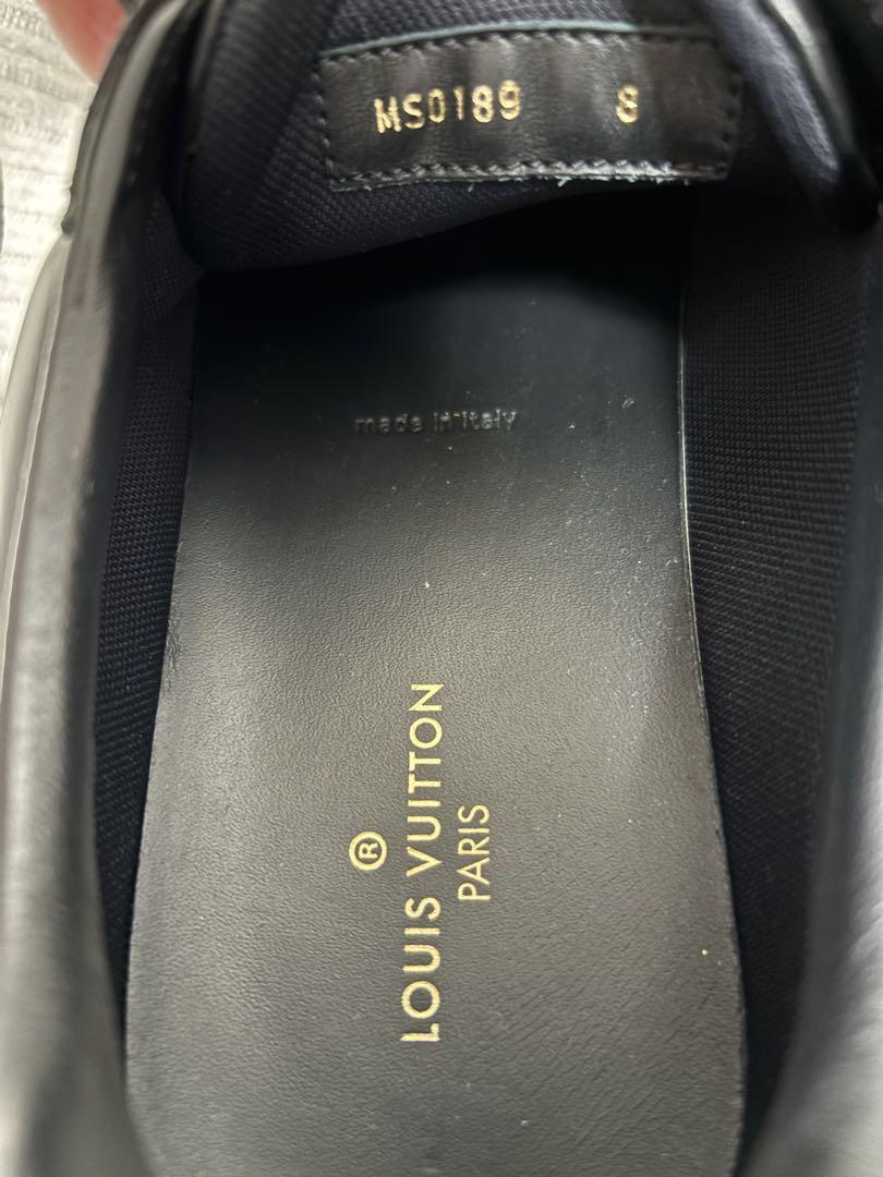 LOUIS VUITTON ブラック スニーカー S