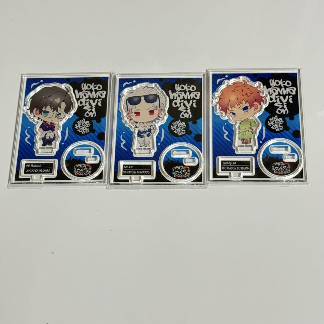 ヒプマイ　理鶯　左馬刻　銃兎　まとめ売り ヒプマイ 左馬刻 理鶯 銃兎 アクスタセット - メルカリ