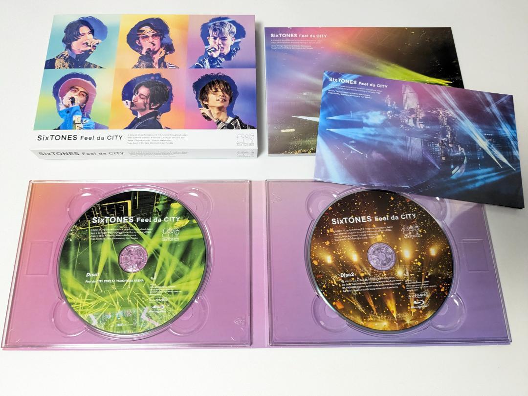 SixTONES CD、Blu-rayセット Amazon.co.jp: Feel da CITY (初回盤) (Blu-ray) : SixTONES: DVD