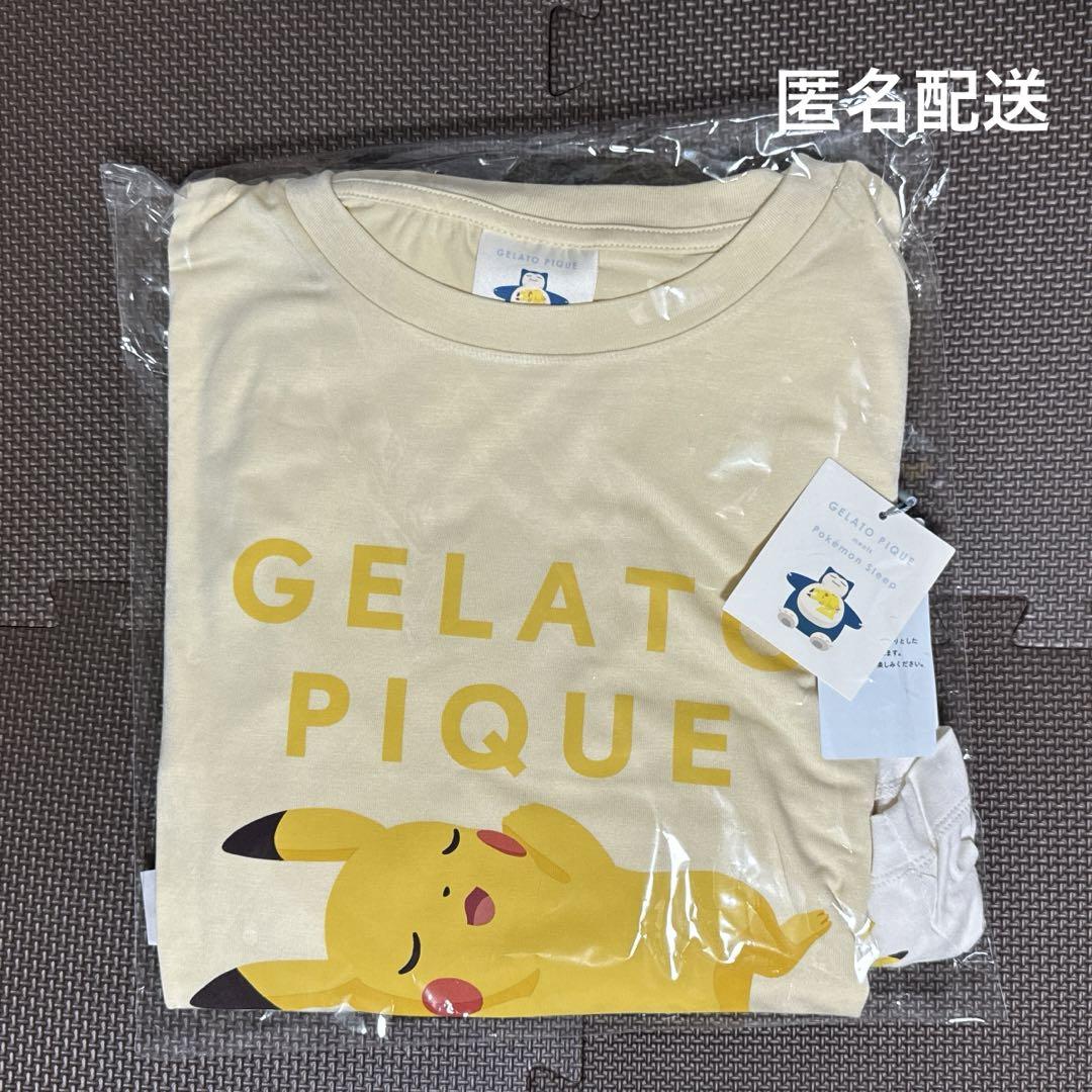 ジェラピケ ポケモンスリープ 接触冷感プリントTシャツ&ショート