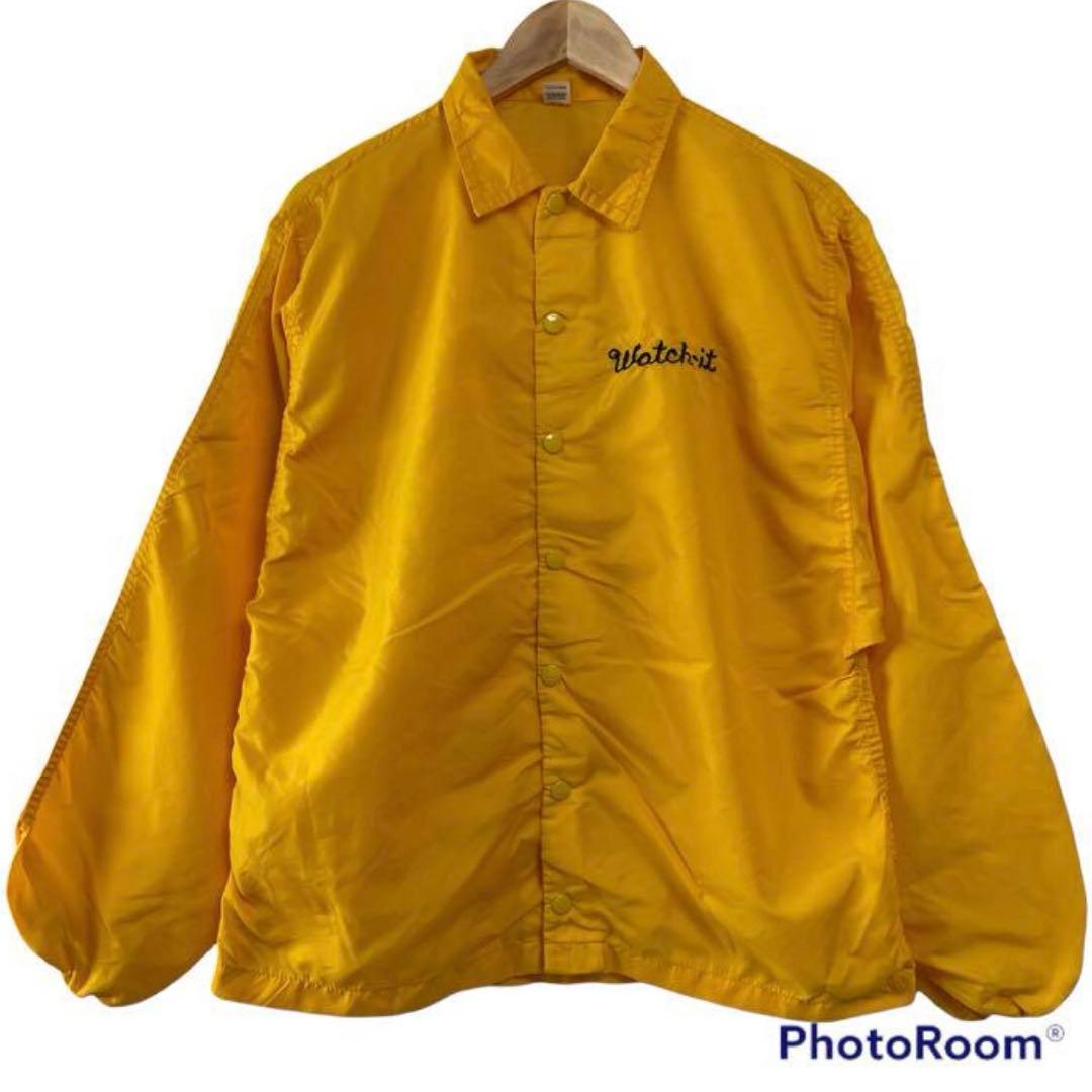 60s USA製 ヴィンテージ ラッセル 刺繍 コーチ ジャケット