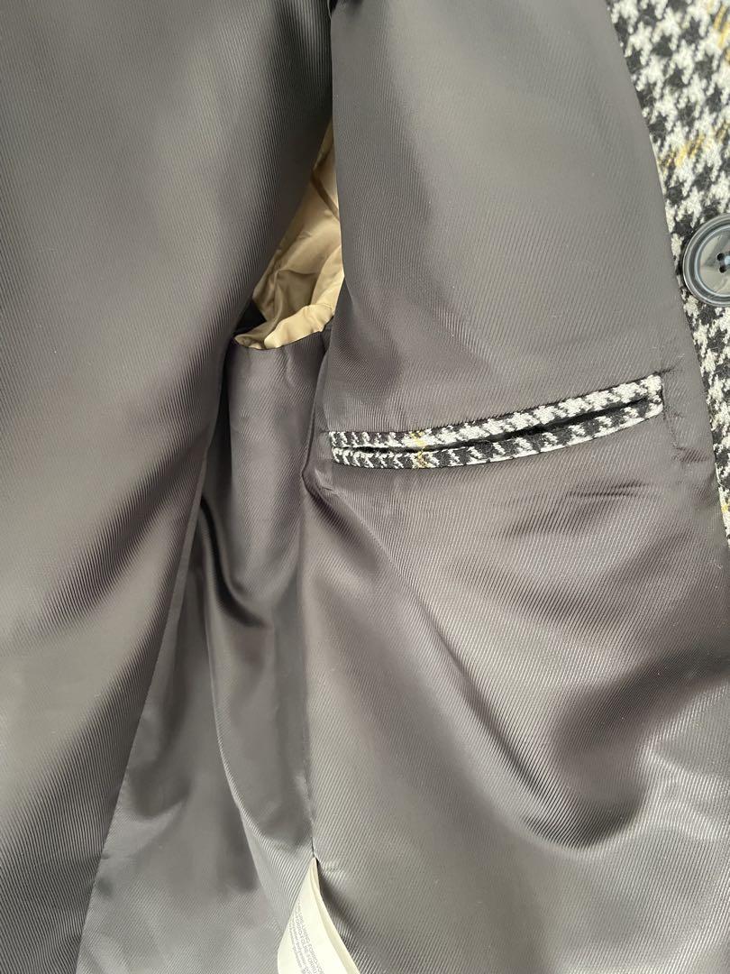 コート 千鳥柄 ZARA