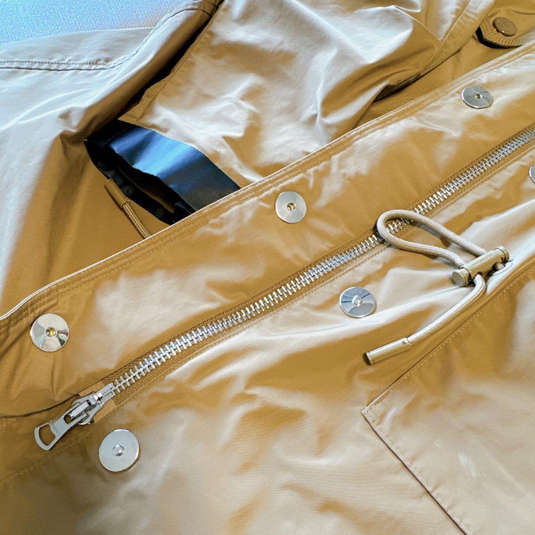 【完売品】美品◎BURBERRY バーバリー フーデット ロングコート キャメル