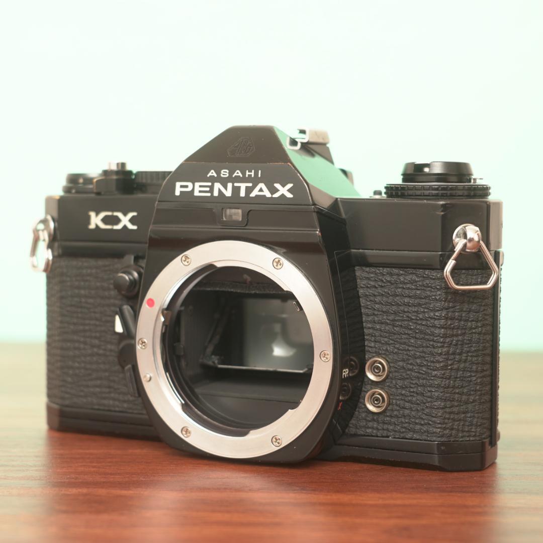 完動品◎ペンタックスKX ボディ ブラック フィルムカメラ ケース付き #219