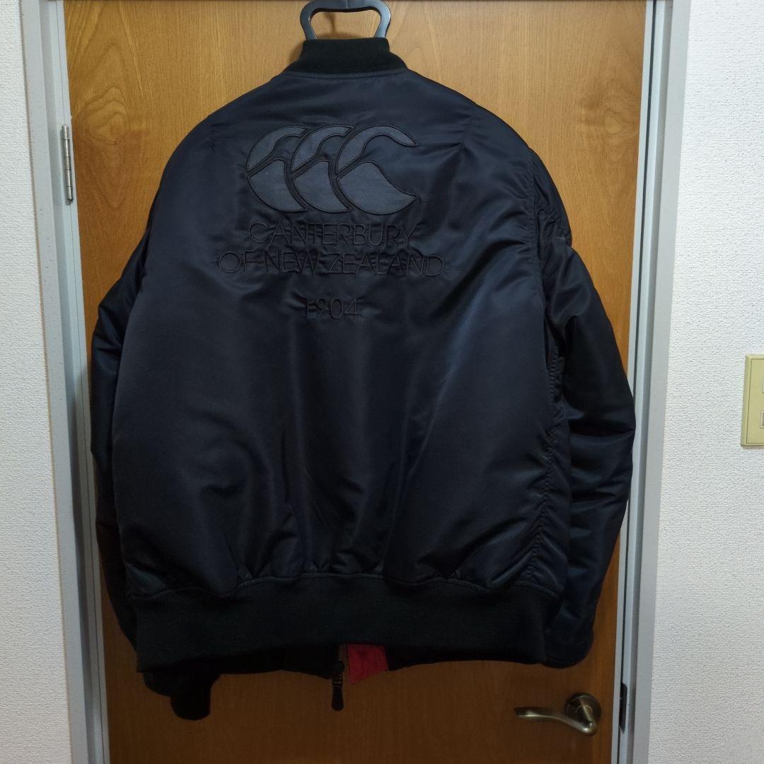 CANTERBURY MA-1 中綿ジャケット ブラック XL CANTERBURY MA-1 中綿ジャケット ブラック XL