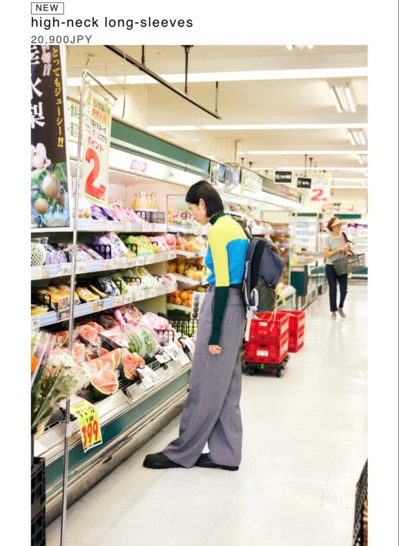 nagonstans ナゴンスタンス ハイネックロングスリーブ ニット タートル