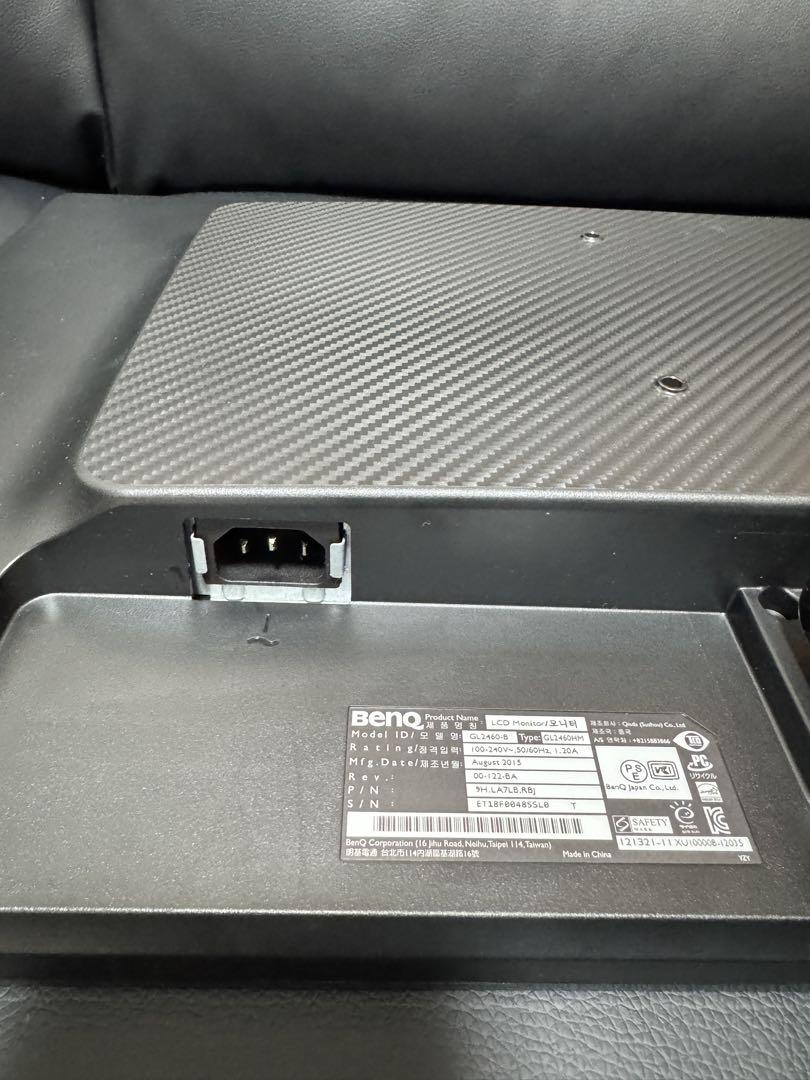 BenQ GL2460 24インチ ゲーミングモニター　パソコンディスプレイ