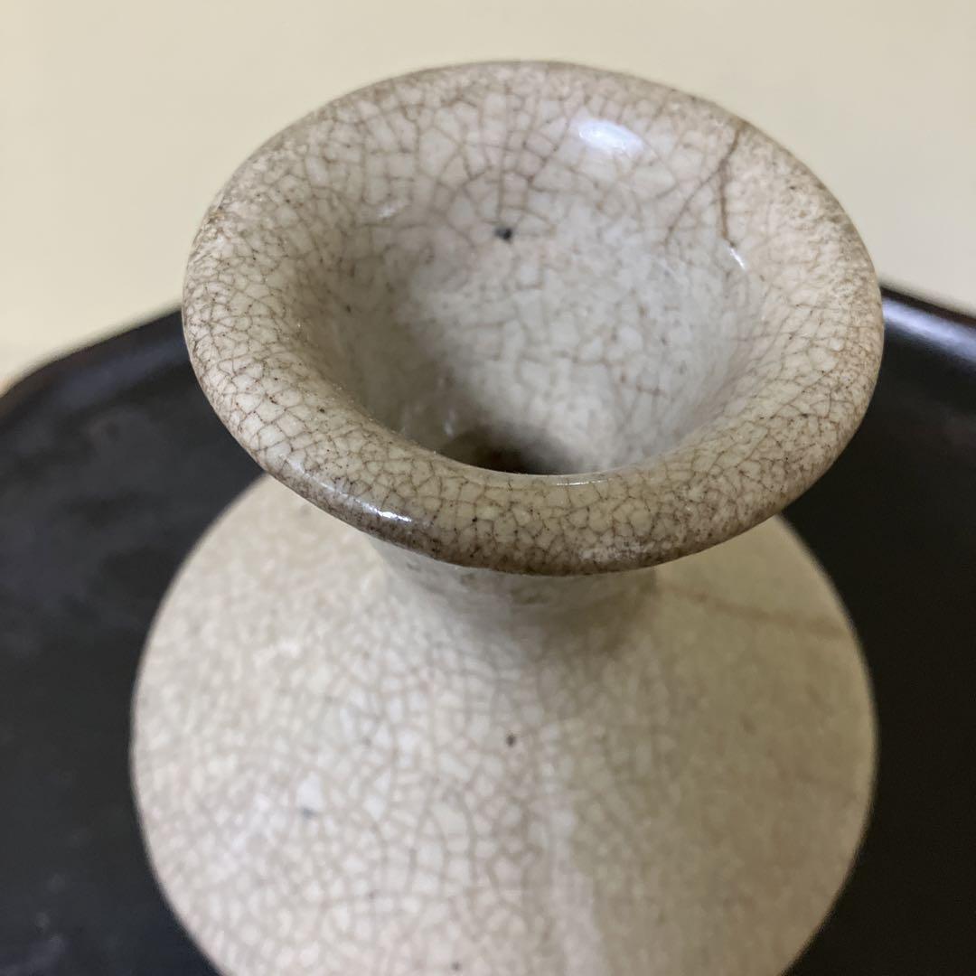 李朝瓶　徳利　花入　盤口　朝鮮古陶磁.古道具.骨董.アンティーク.井戸脇 李朝瓶徳利花入盤口朝鮮古陶磁.古道具.骨董.アンティーク.井戸脇