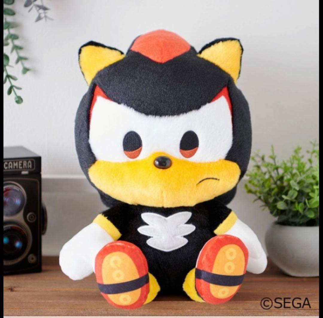 シャドウ　SONIC＆FRIENDS ソニック＆フレンズ ぬいぐるみM　ソニフレ シャドウ SONIC＆FRIENDS ソニック＆フレンズ ぬいぐるみM ソニフレ