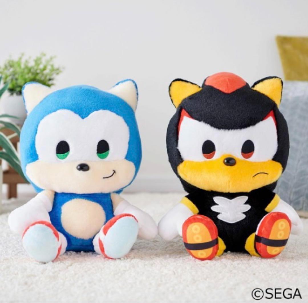 シャドウ　SONIC＆FRIENDS ソニック＆フレンズ ぬいぐるみM　ソニフレ シャドウ SONIC＆FRIENDS ソニック＆フレンズ ぬいぐるみM ソニフレ
