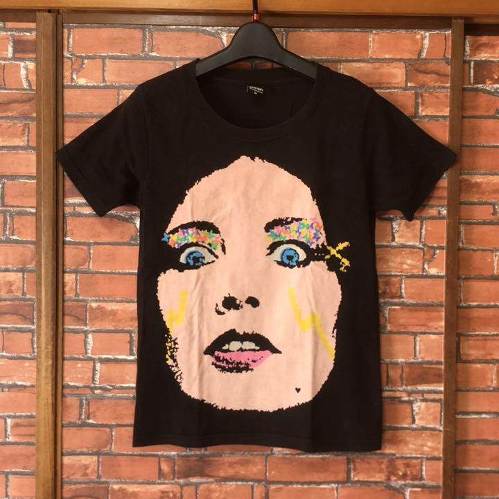 全信頼を寄せる graniph SS デザインT 個性的 半袖Tシャツ BIGフェイス グラニフ Tシャツ(半袖+袖なし)