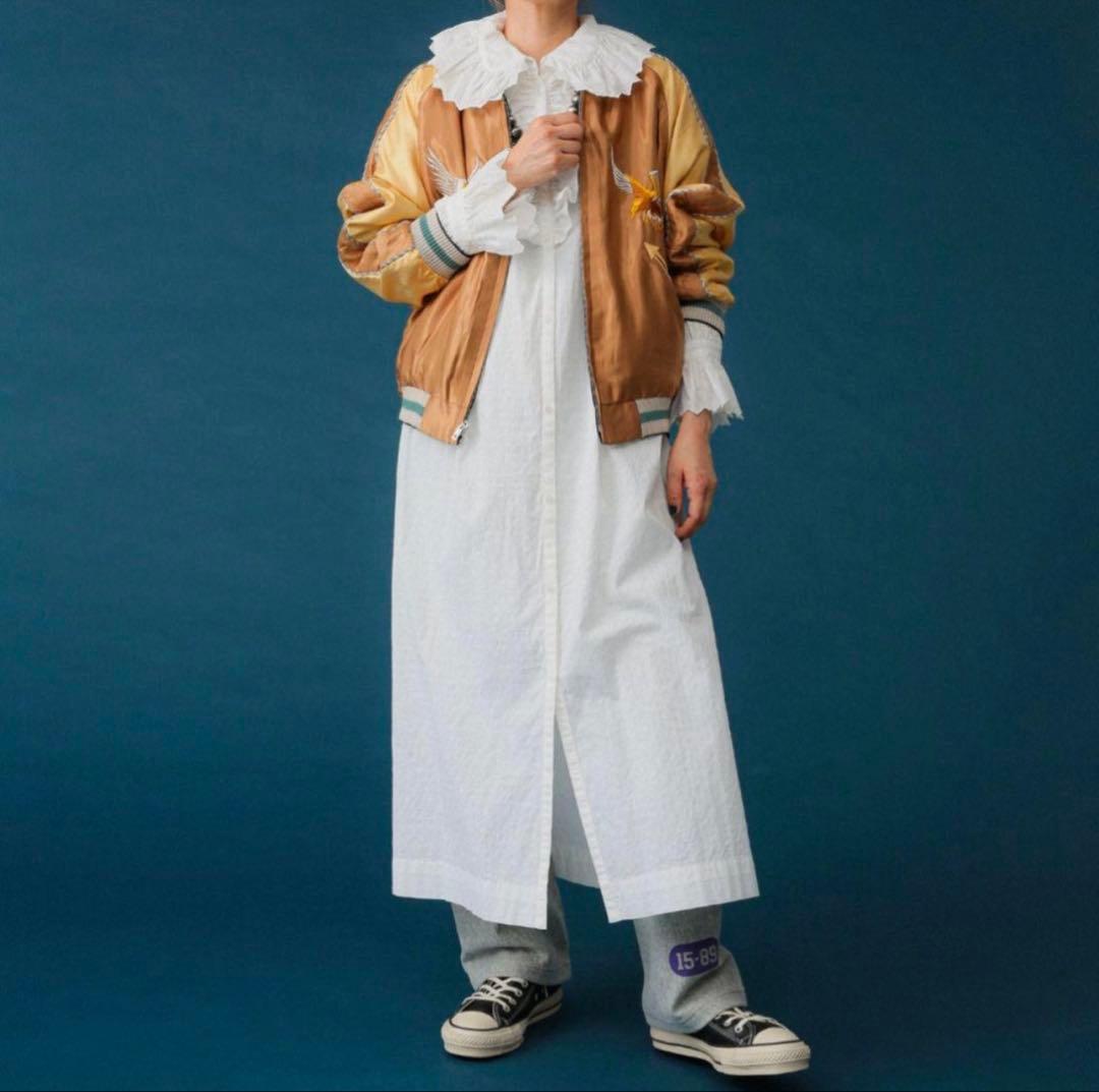 BEAMSBOY ユーロ ヴィンテージ フリル ワンピース SIZE BEAMS BOY