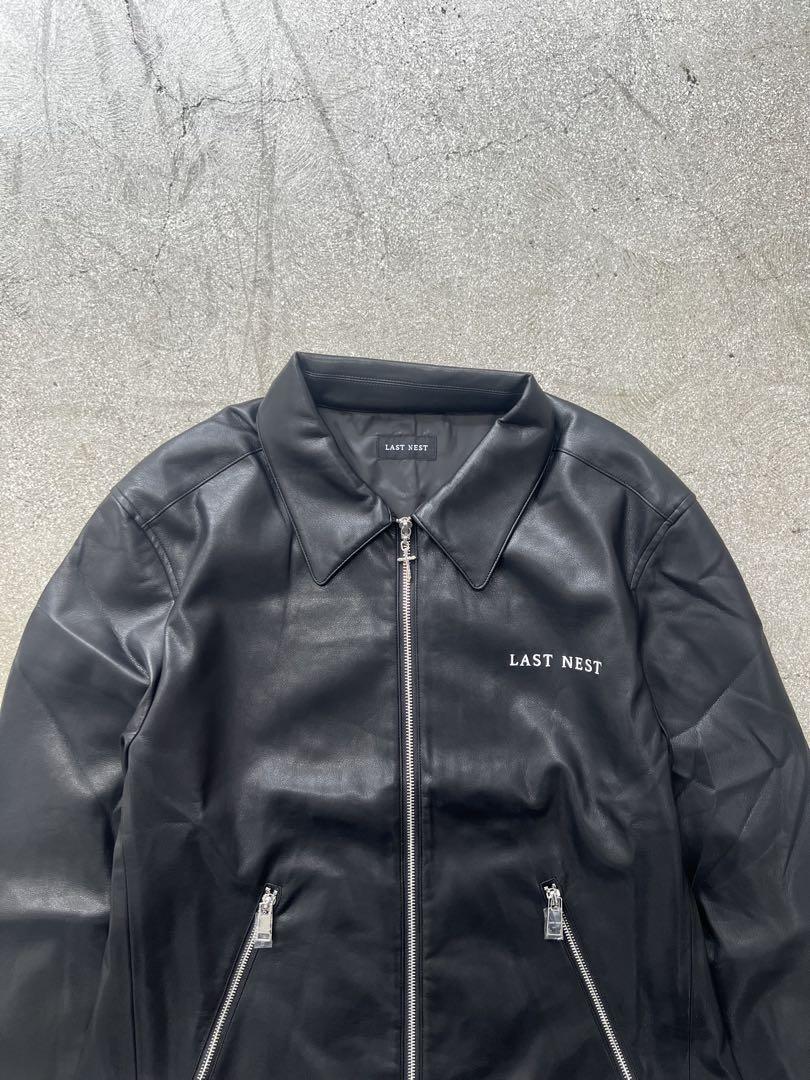 LAST NEST ブラックレザージャケット