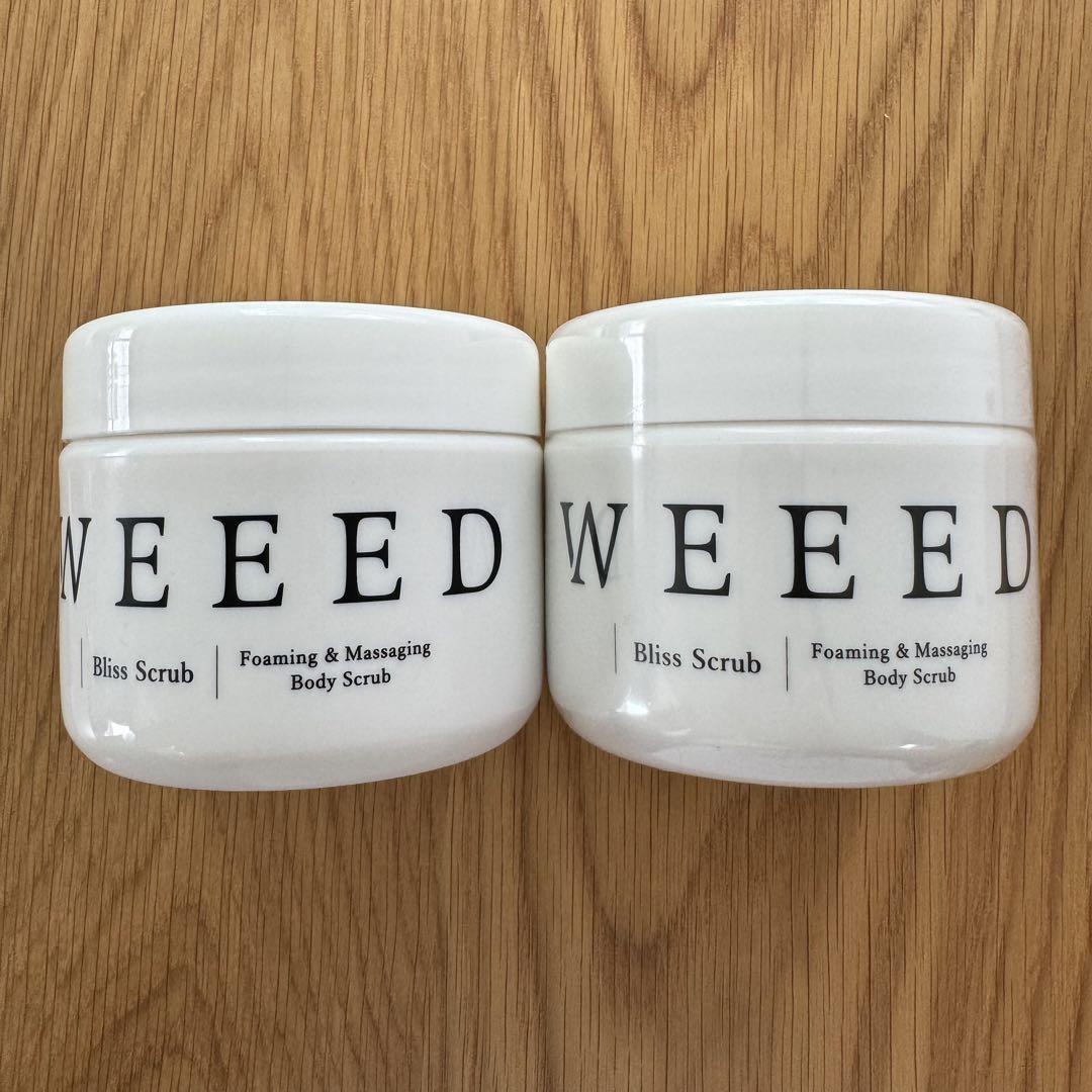 【未使用】WEED Bliss Scrub 360g ボディスクラブ 2個セット