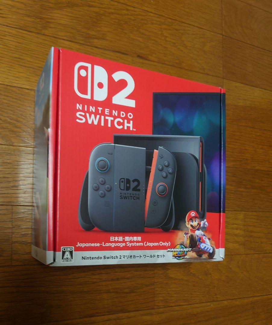 任天堂 新品 Nintendo Switch 2 本体(日本語・国内専用) マリオ