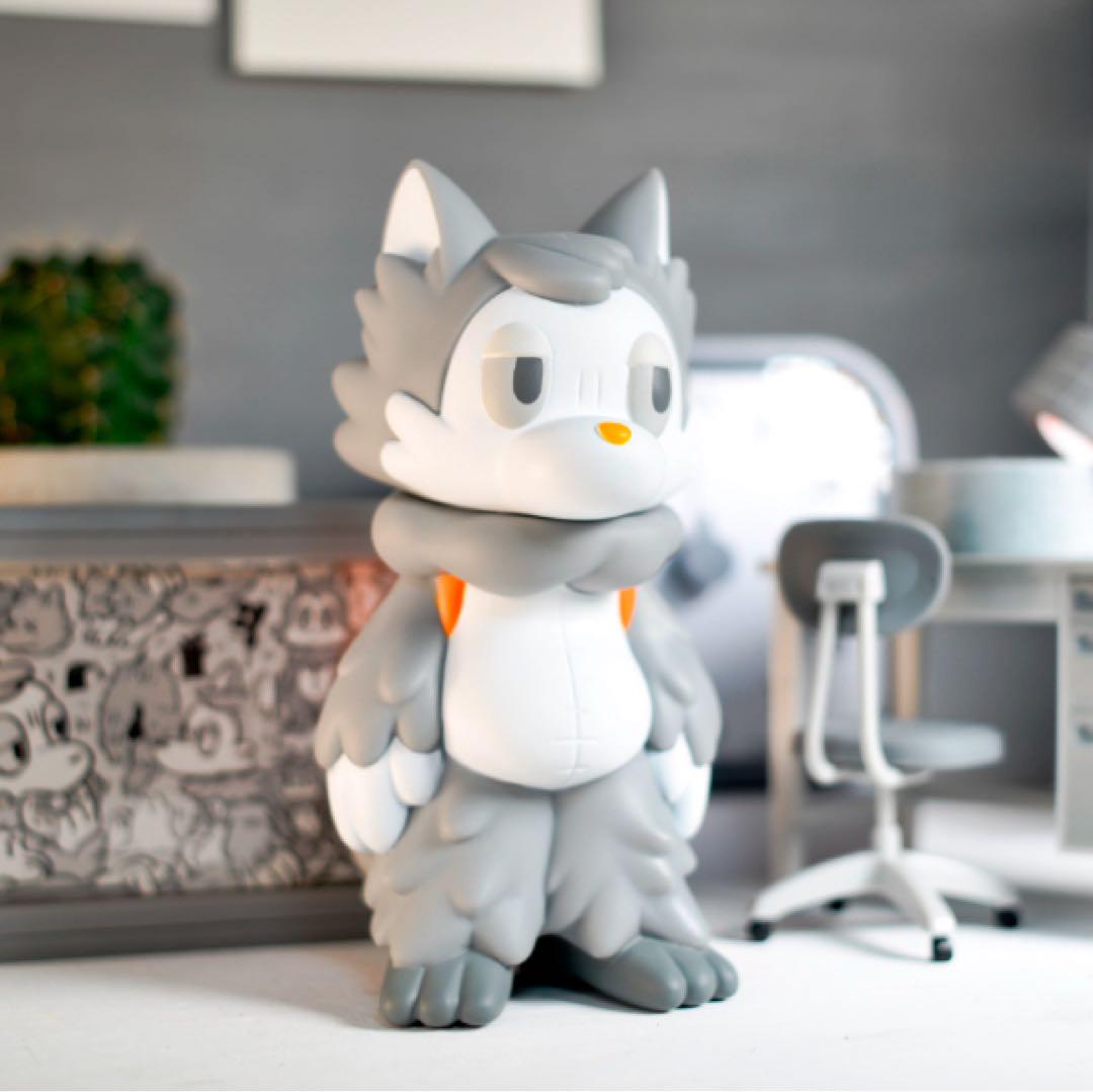 OFFICE GRAY オフィスグレー おおかみくん あらいきりこ　ソフビ　新品