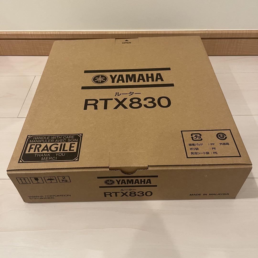 新品未開封YAMAHA RTX830 ルーター RTX830 仕様