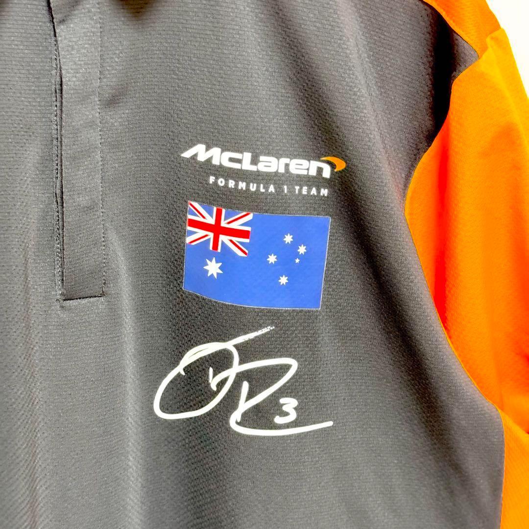 F1 マクラーレン ポロシャツ ダニエル リカルド 快適ファッション - F1 マクラーレン ポロシャツ ダニエル リカルド