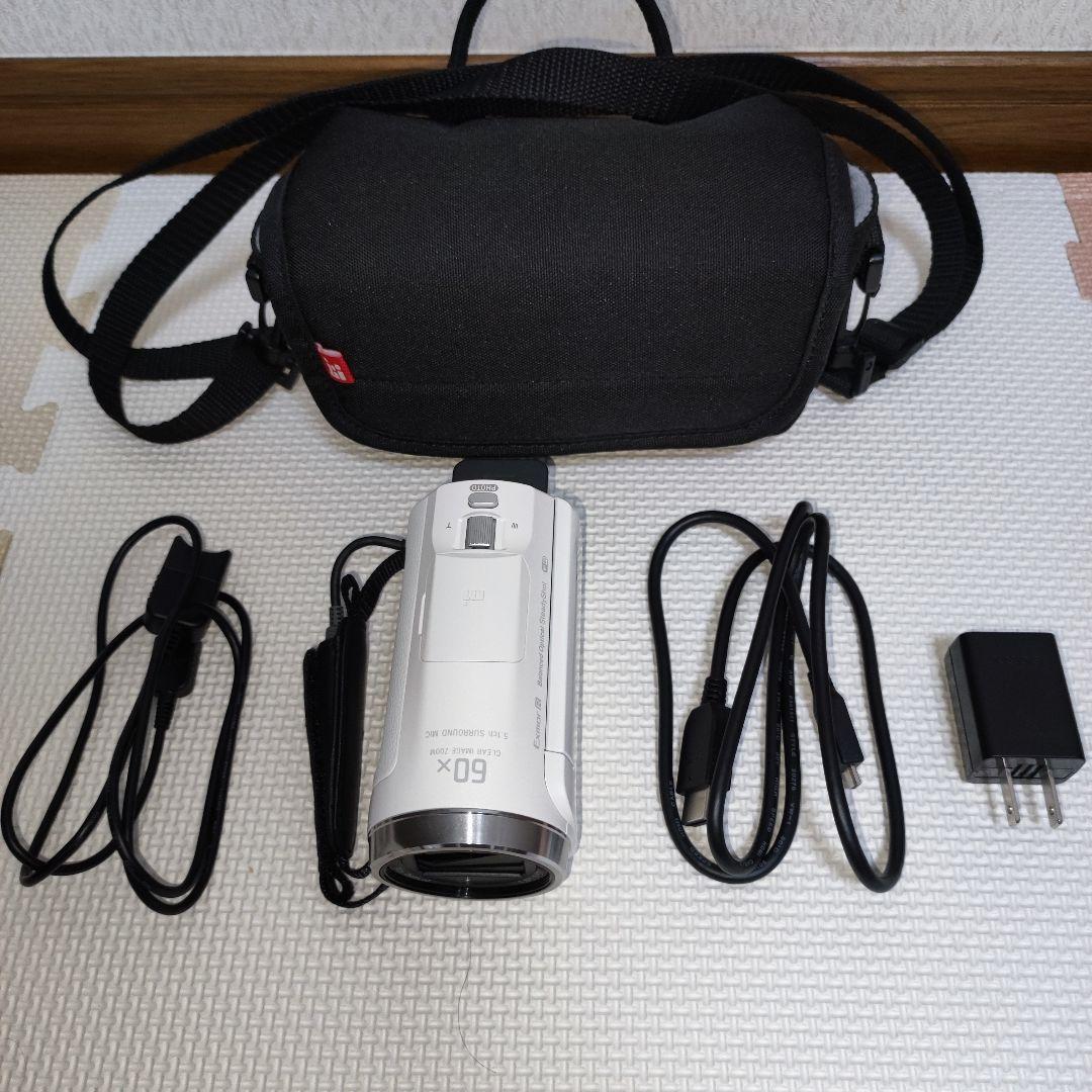 SONY ビデオカメラ HDR-CX680 (W) [ホワイト]