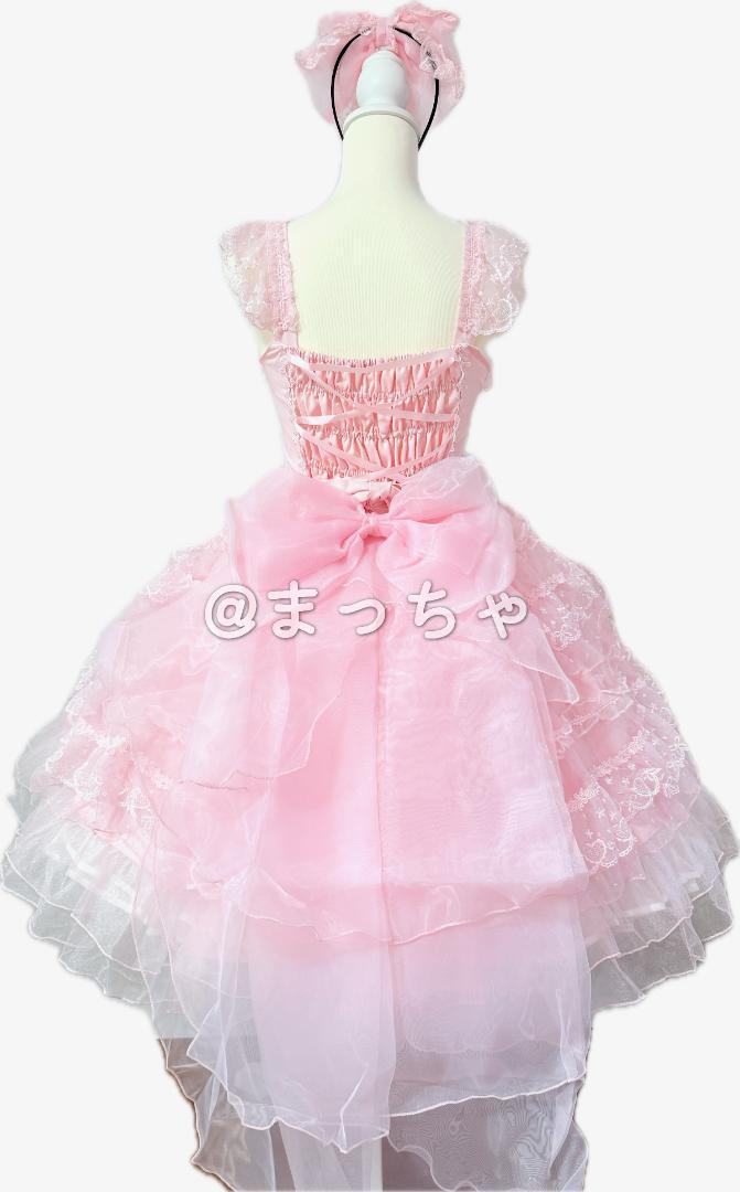【Han Girl】蓮蝶のときめき ロリィタJSKセット ピンク 甘ロリ