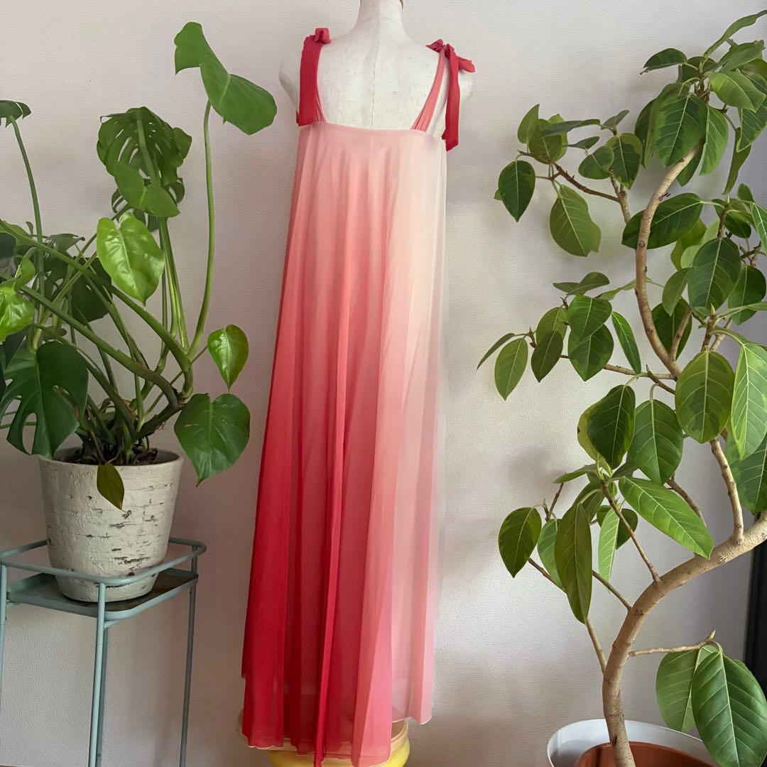 DENNYROSEグラデーションロングワンピースドレスho172