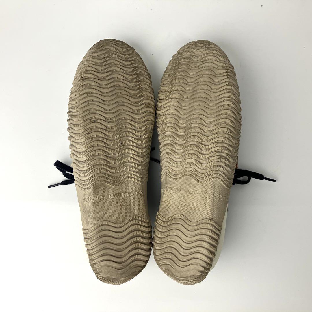 【良品】SPINGLE MOVE ディアスキン　ローカットスニーカー L NV