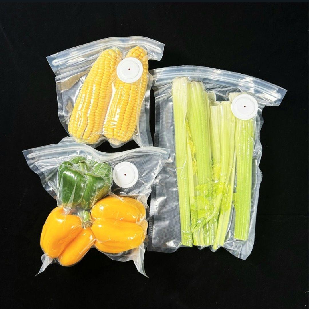 真空ポンプ ハンディ パック セット ジップロック 保存 食品 衛生的 圧縮