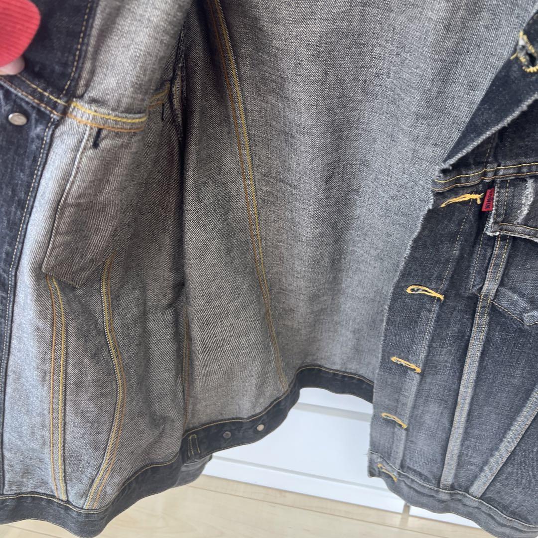 Levi's ダークグレー デニムジャケット M Levi's デニムジャケット gジャン Levi's/リーバイス TYPE I