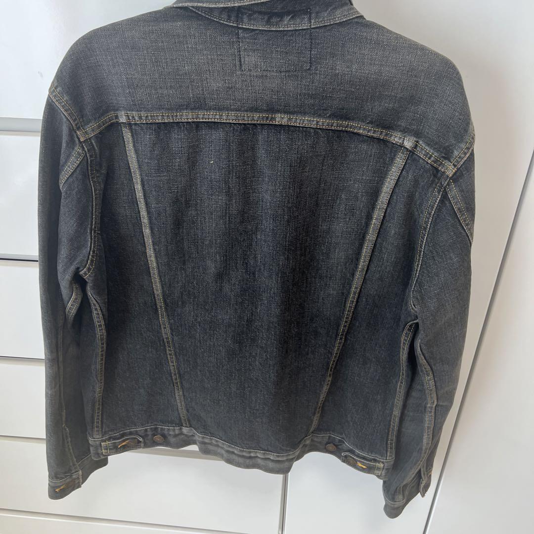 Levi's ダークグレー デニムジャケット M Levi's デニムジャケット M/Lサイズ ダークグレー