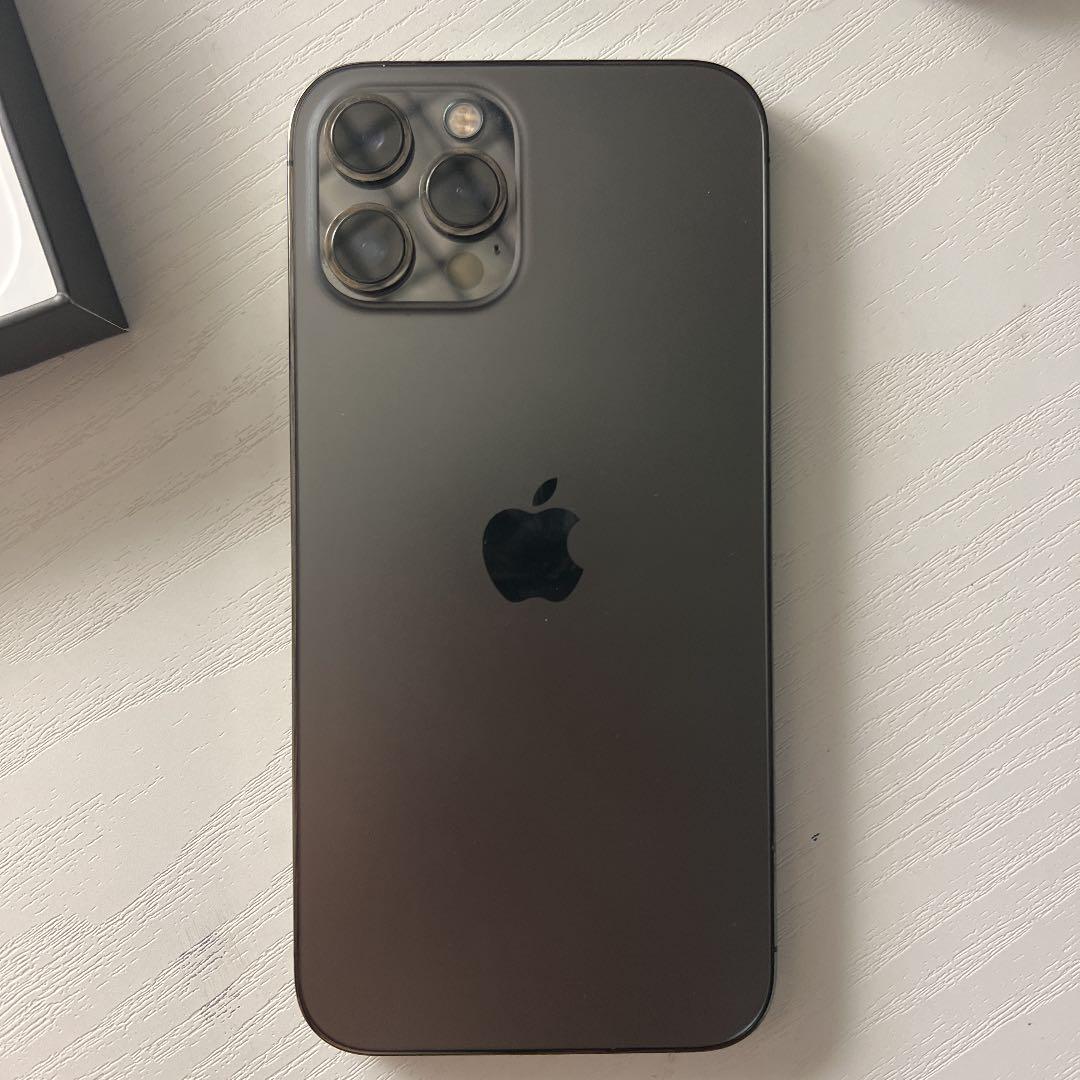 新作大特価 iPhone 12 Pro Max グラファイト128GBSIMフリーケース付き 78aTX-m54155562541 安い即納