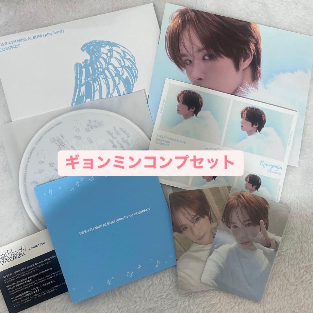 TWS ギョンミン play hard コンパクト コンプ トレカ - メルカリ